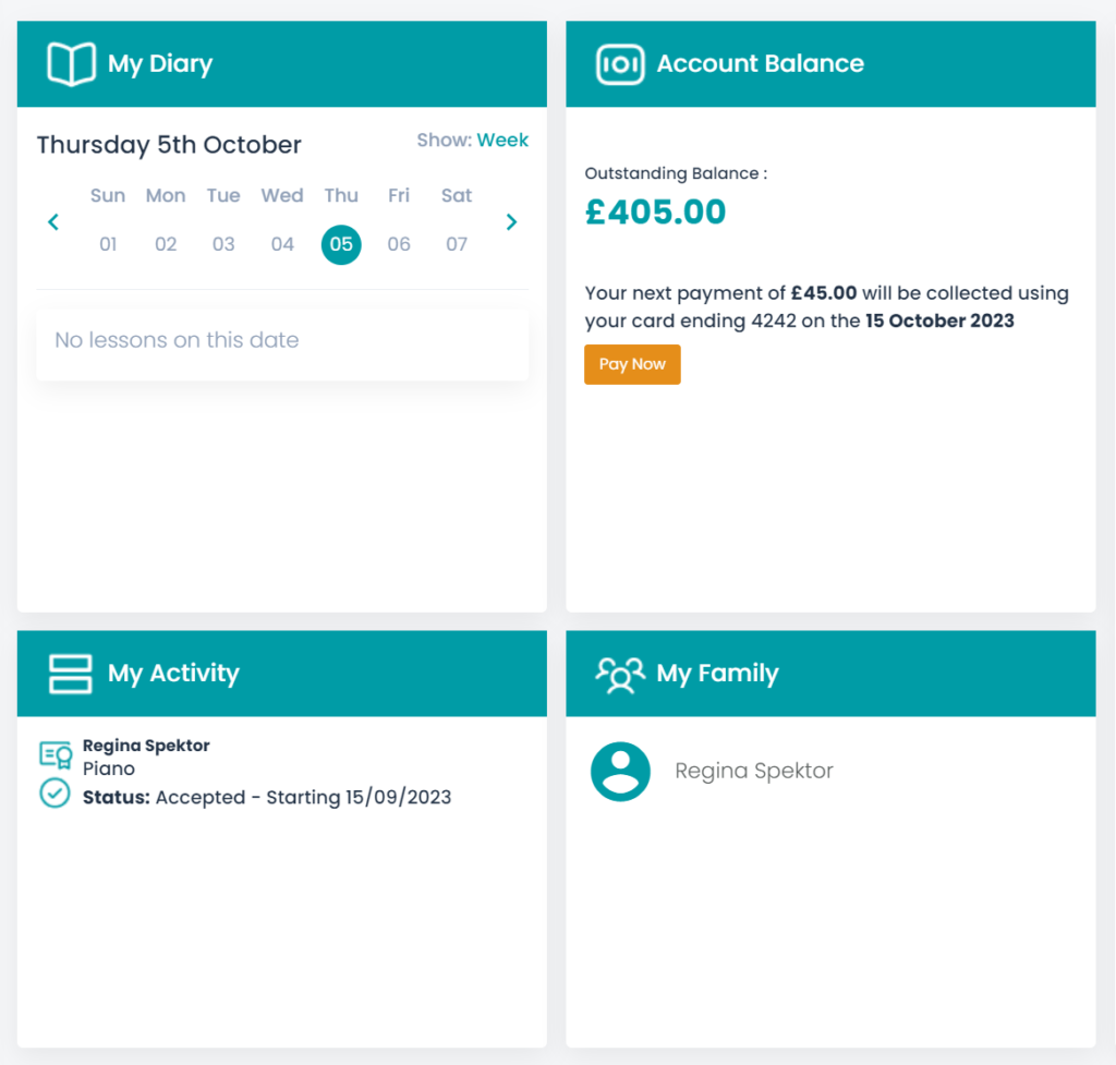 The new dashboard view in the Xperios Portal