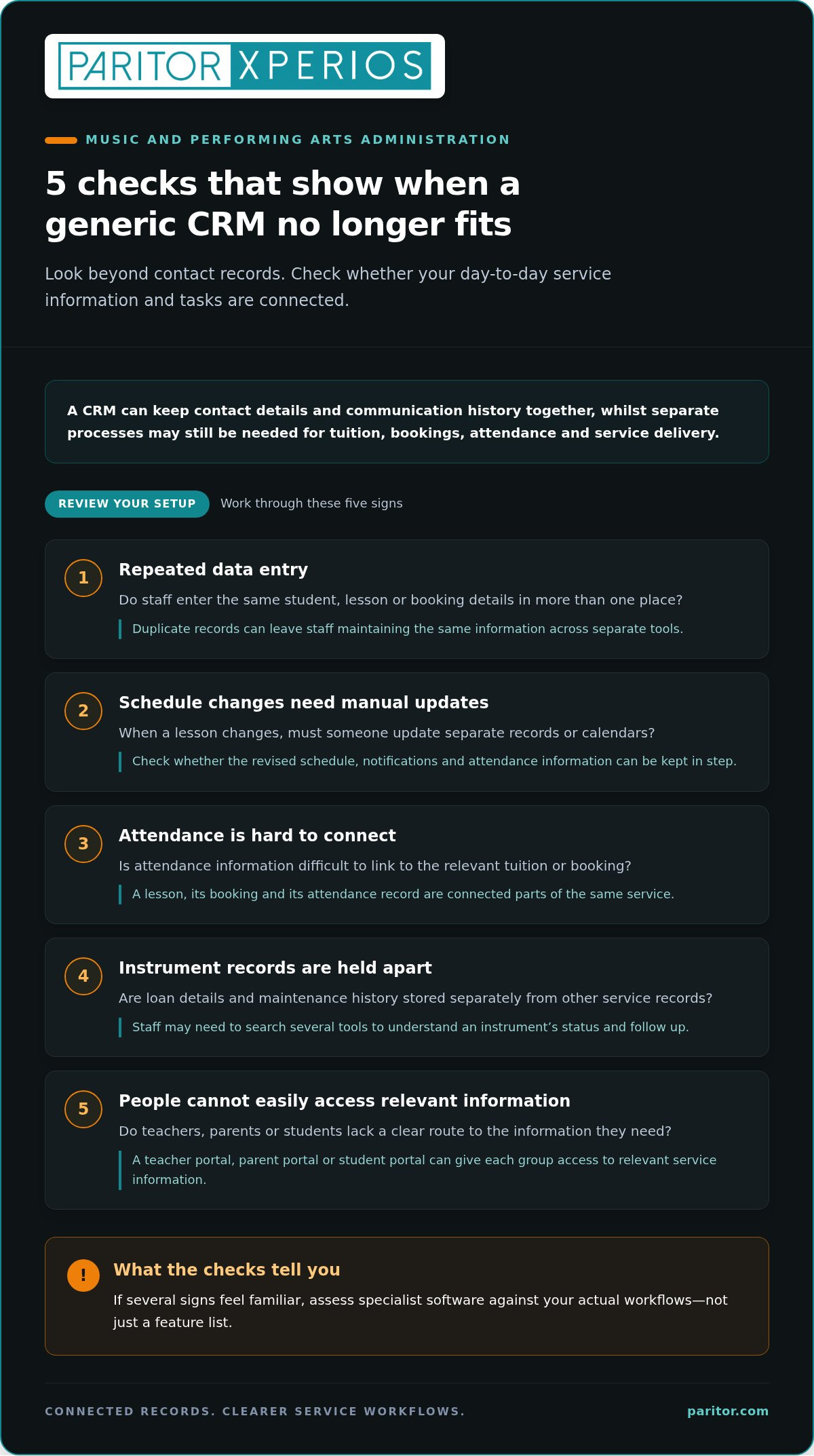 Moving from a Generic CRM to Specialist Software: A Practical Guide